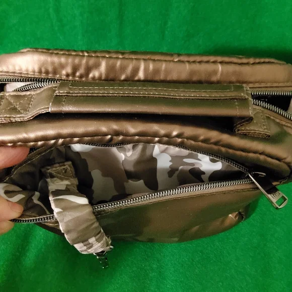 Lug Ranger Mini Crossbody Bag, Metallic Espresso - Picture 9 of 9